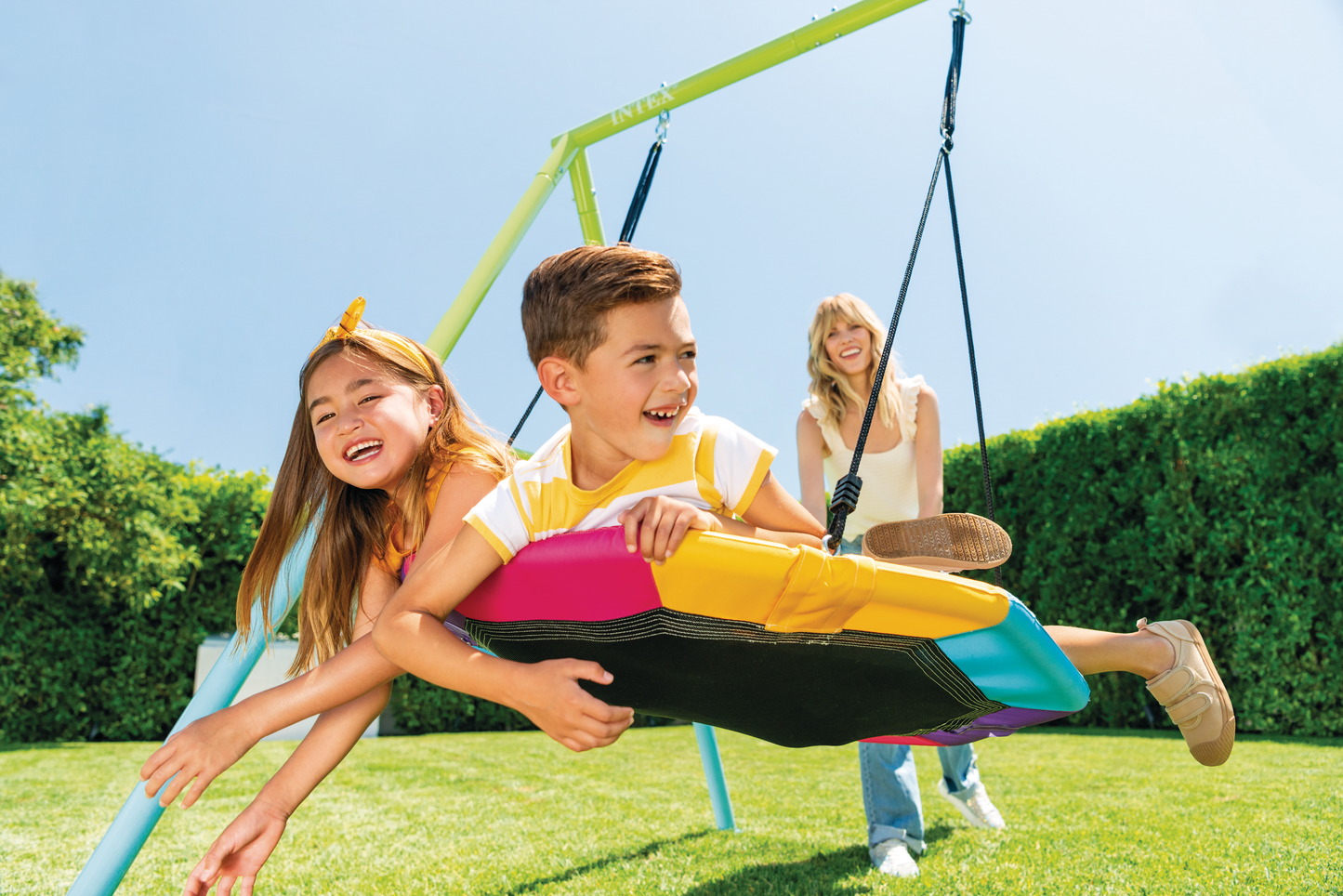 Intex Saucer and Swing Three Feature Set 44133 - OutdoorKids.au