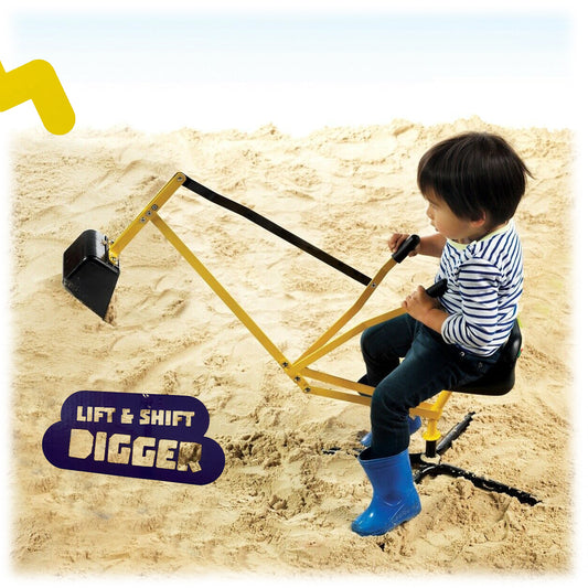 Multi Action Metal Sand Digger Backyard Sandpit Toy - OutdoorKids.au