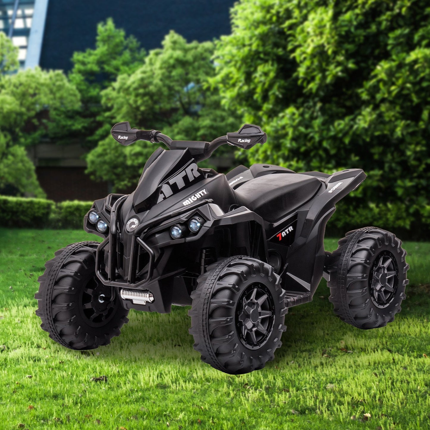 Kahuna GTS99 Kids Electric Ride-On Quad Bike ATV – Black