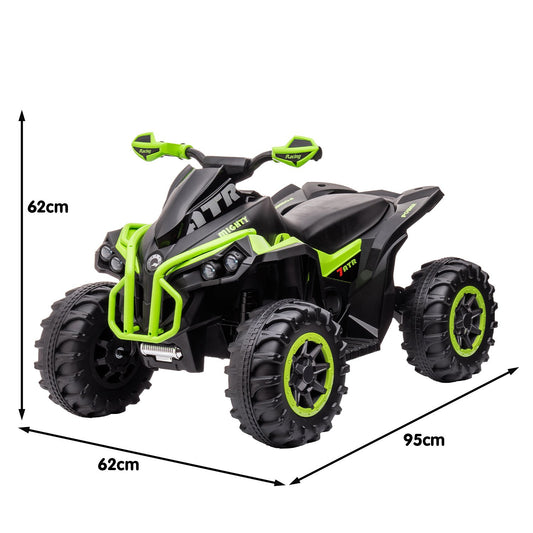 Kahuna GTS99 Kids Electric Ride-On Quad Bike ATV – Green