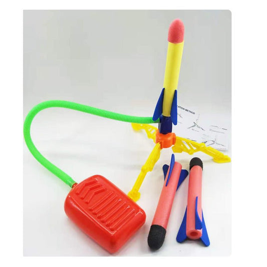 Air Power Foam Rocket Shoot Up Stomp Launcher Kids Outdoor Activities Toys - OutdoorKids.au