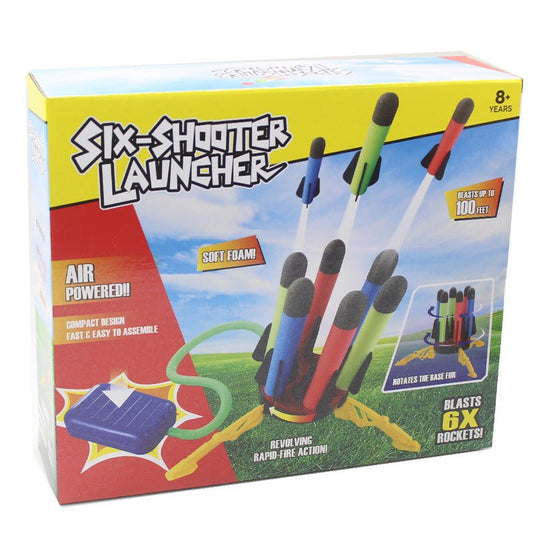 Air Power Foam Rocket Shoot Up Stomp Launcher Kids Outdoor Activities Toys - OutdoorKids.au