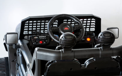Jeep Inspired 12V Electric Ride-on Car with Remote Control – Black