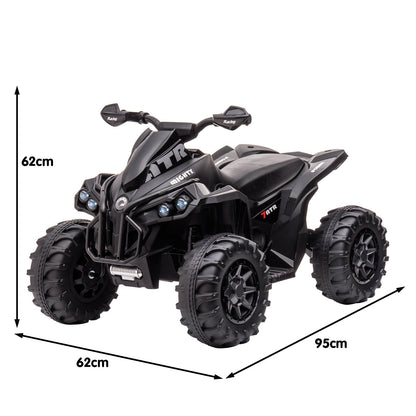 Kahuna GTS99 Kids Electric Ride-On Quad Bike ATV – Black