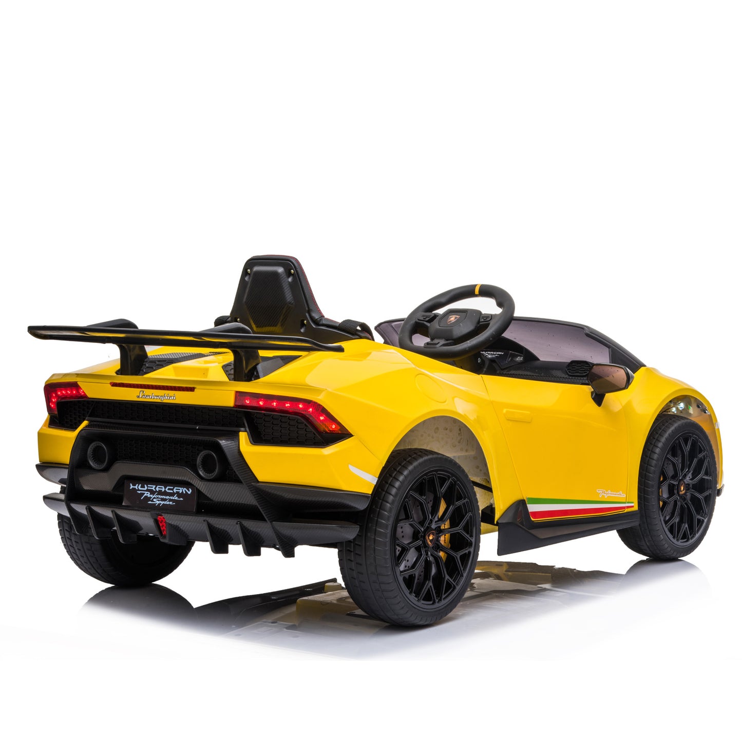 Lamborghini Performante Kids Electric Ride-on Car – Yellow
