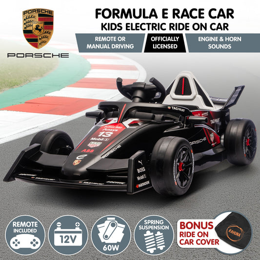 Porsche Formula E Kids Electric Ride-on Race Car – Red