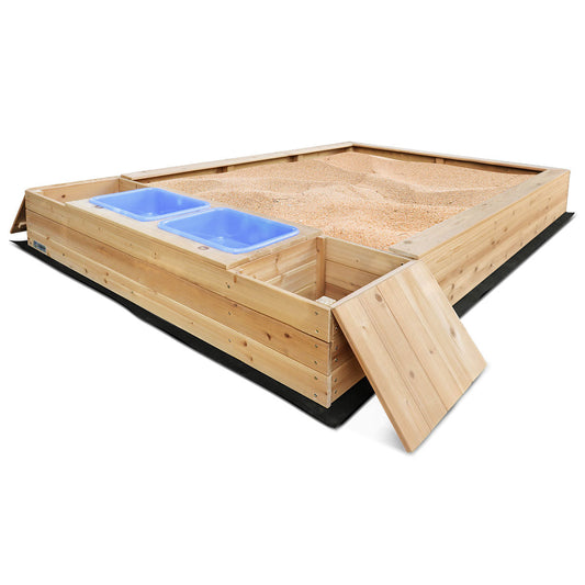 Lifespan Kids Mighty Rectangular Sandpit - OutdoorKids.au