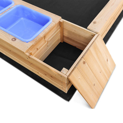 Lifespan Kids Mighty Rectangular Sandpit - OutdoorKids.au