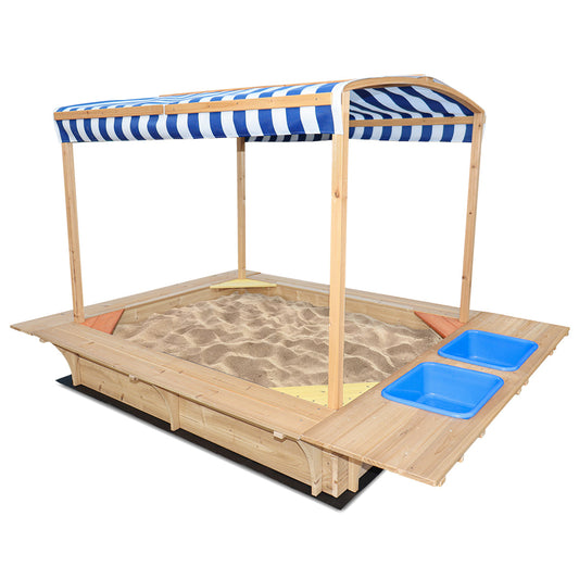 Lifespan Kids Playfort Sandpit with Canopy - OutdoorKids.au