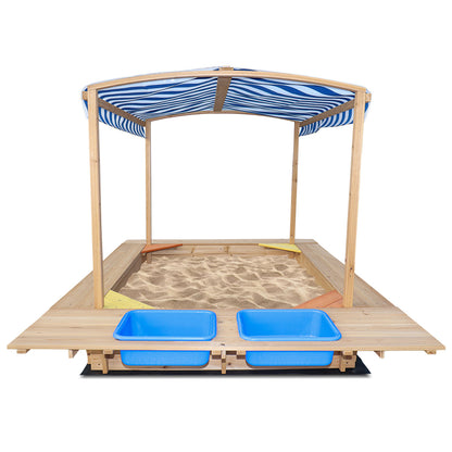 Lifespan Kids Playfort Sandpit with Canopy - OutdoorKids.au