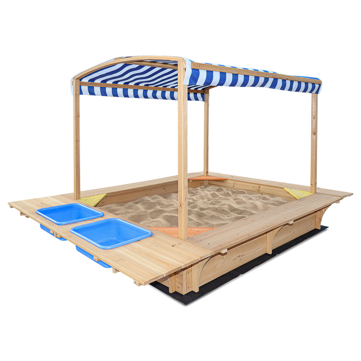 Lifespan Kids Playfort Sandpit with Canopy - OutdoorKids.au