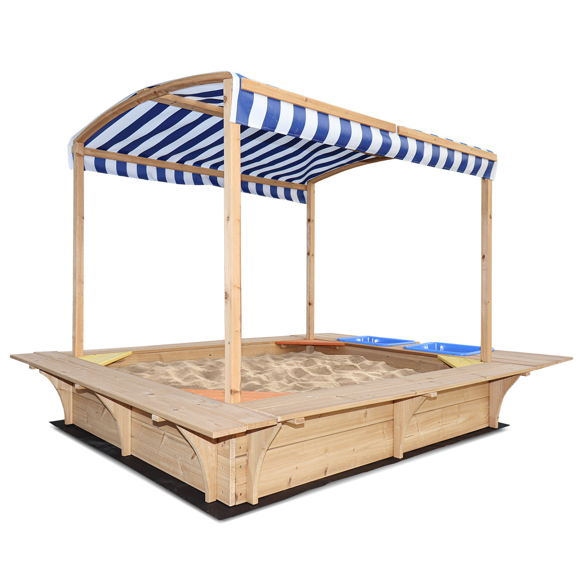 Lifespan Kids Playfort Sandpit with Canopy - OutdoorKids.au