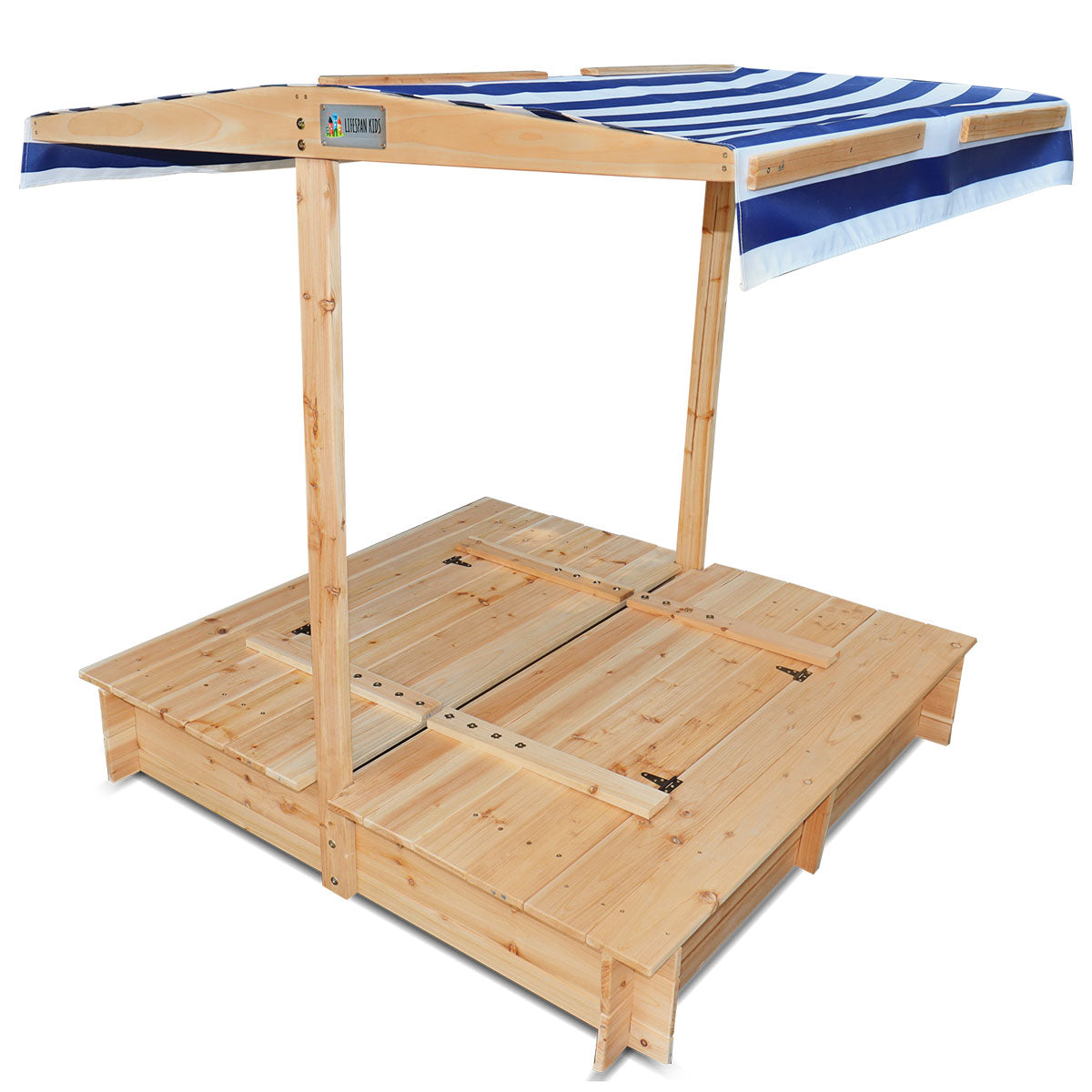 Lifespan Kids Skipper Sandpit with Canopy - OutdoorKids.au