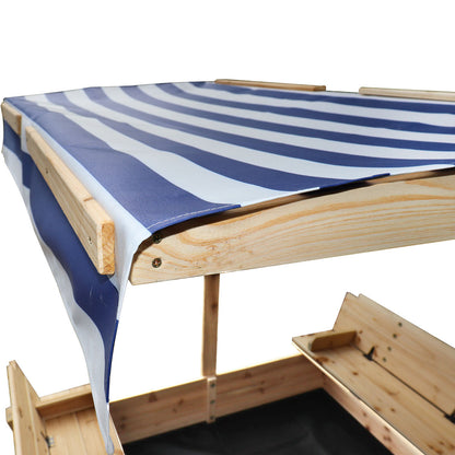 Lifespan Kids Skipper Sandpit with Canopy - OutdoorKids.au