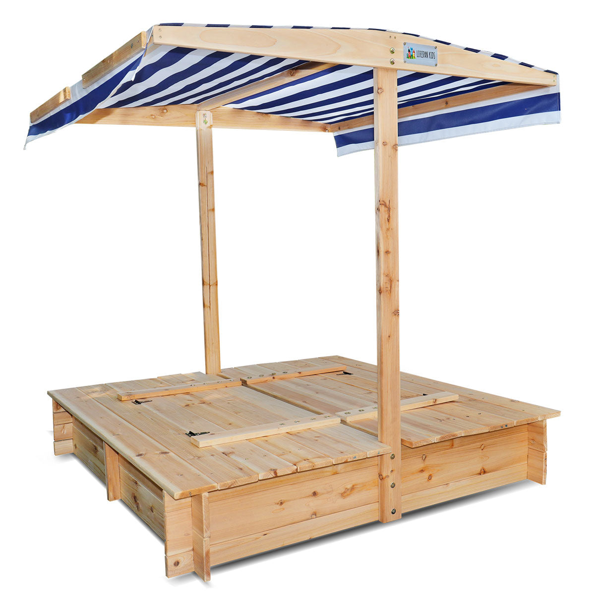 Lifespan Kids Skipper Sandpit with Canopy - OutdoorKids.au