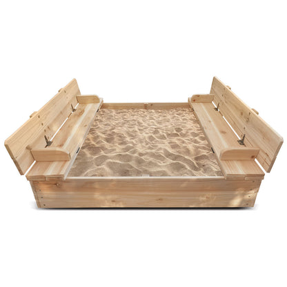 Lifespan Kids Strongbox 2 Square Sandpit - OutdoorKids.au