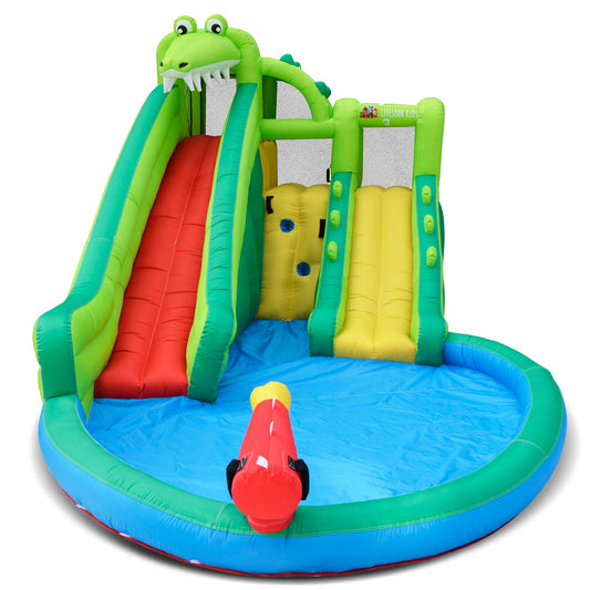 Lifespan Kids Crocadoo Slide & Splash - OutdoorKids.au