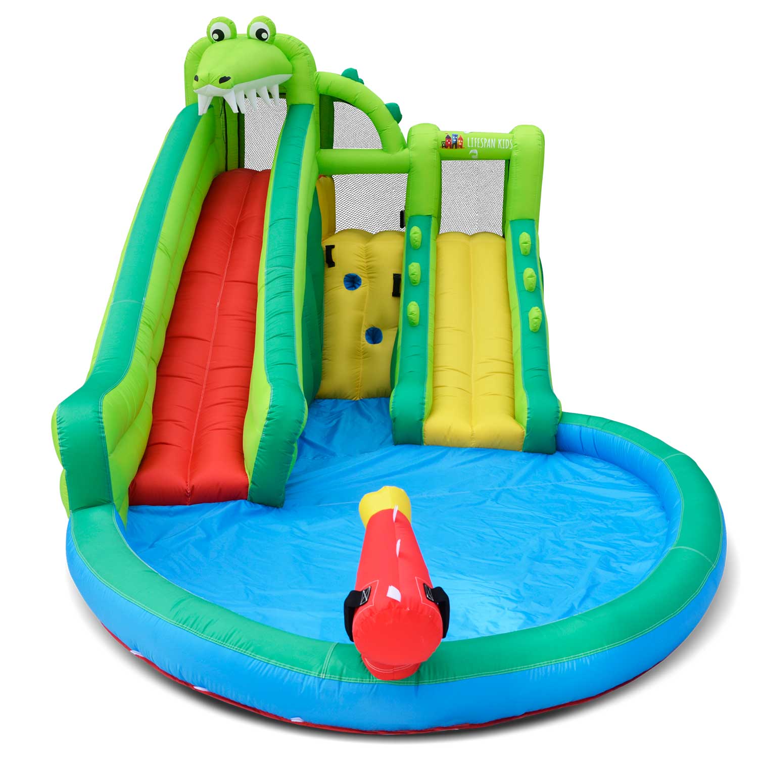Lifespan Kids Crocadoo Slide & Splash - OutdoorKids.au