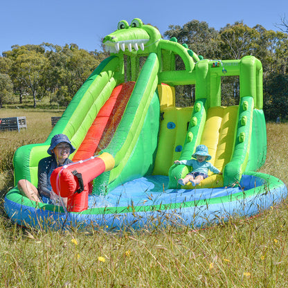 Lifespan Kids Crocadoo Slide & Splash - OutdoorKids.au