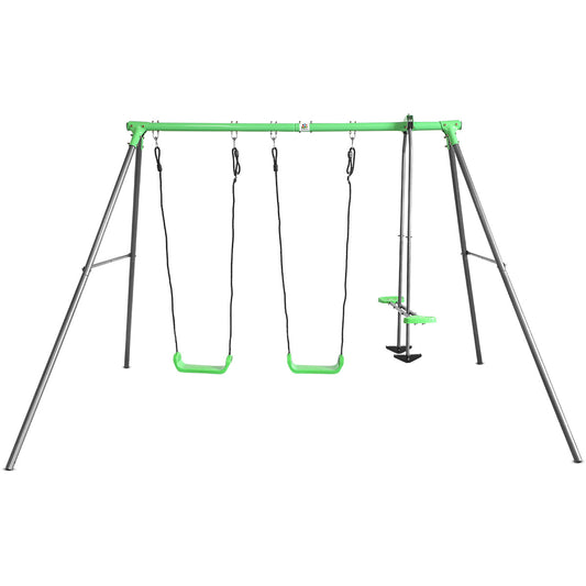 Lifespan Kids Hurley 2 Metal Swingset - OutdoorKids.au