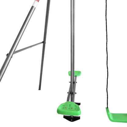 Lifespan Kids Lynx 4 Station Swing Set with Slippery Slide - OutdoorKids.au