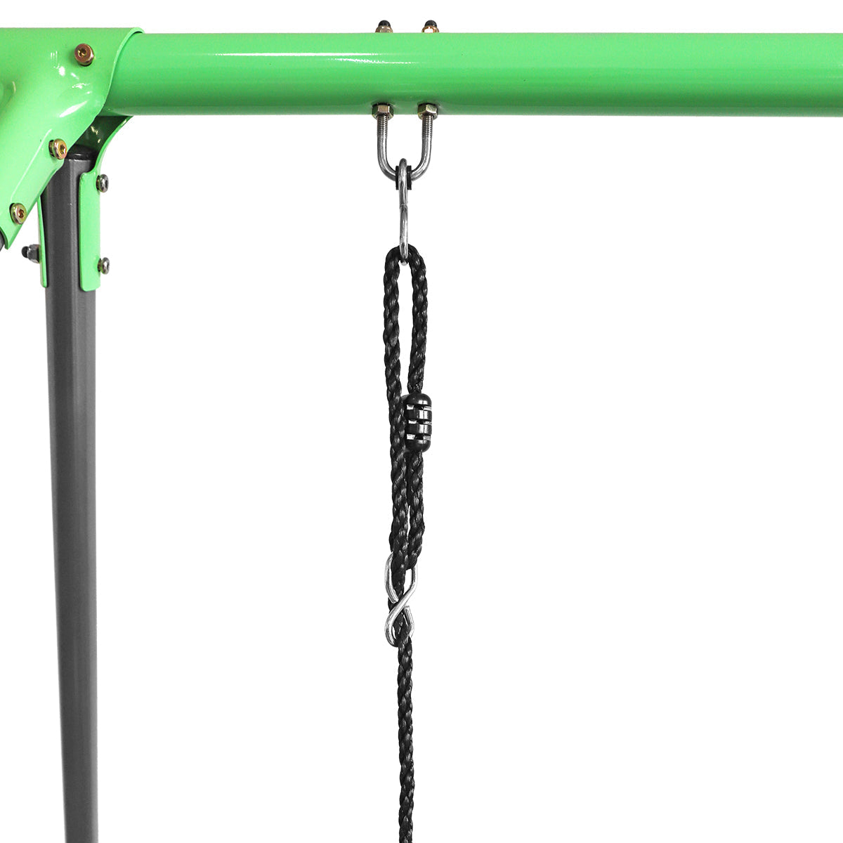Lifespan Kids Lynx 4 Station Swing Set with Slippery Slide - OutdoorKids.au