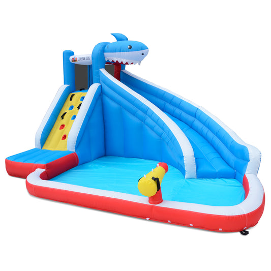 Lifespan Kids Sharky Slide & Splash Inflatable - OutdoorKids.au