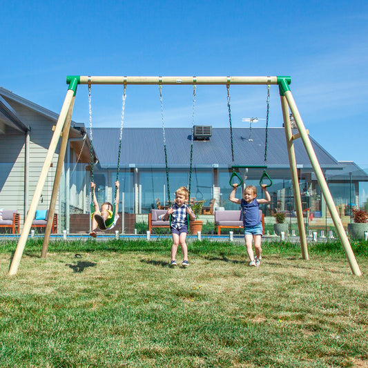 Lifespan Kids Wesley Swing Set - OutdoorKids.au