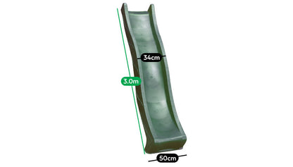 Lifespan Kids 3.0m Slide - Green - OutdoorKids.au