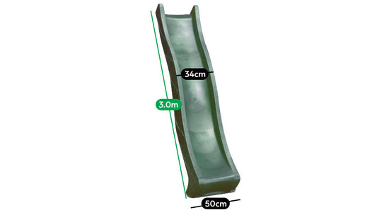 Lifespan Kids 3.0m Slide - Green - OutdoorKids.au