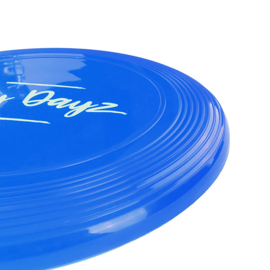 28cm Lazy Dayz Jumbo Neon Beach Frisbee - Blue - OutdoorKids.au