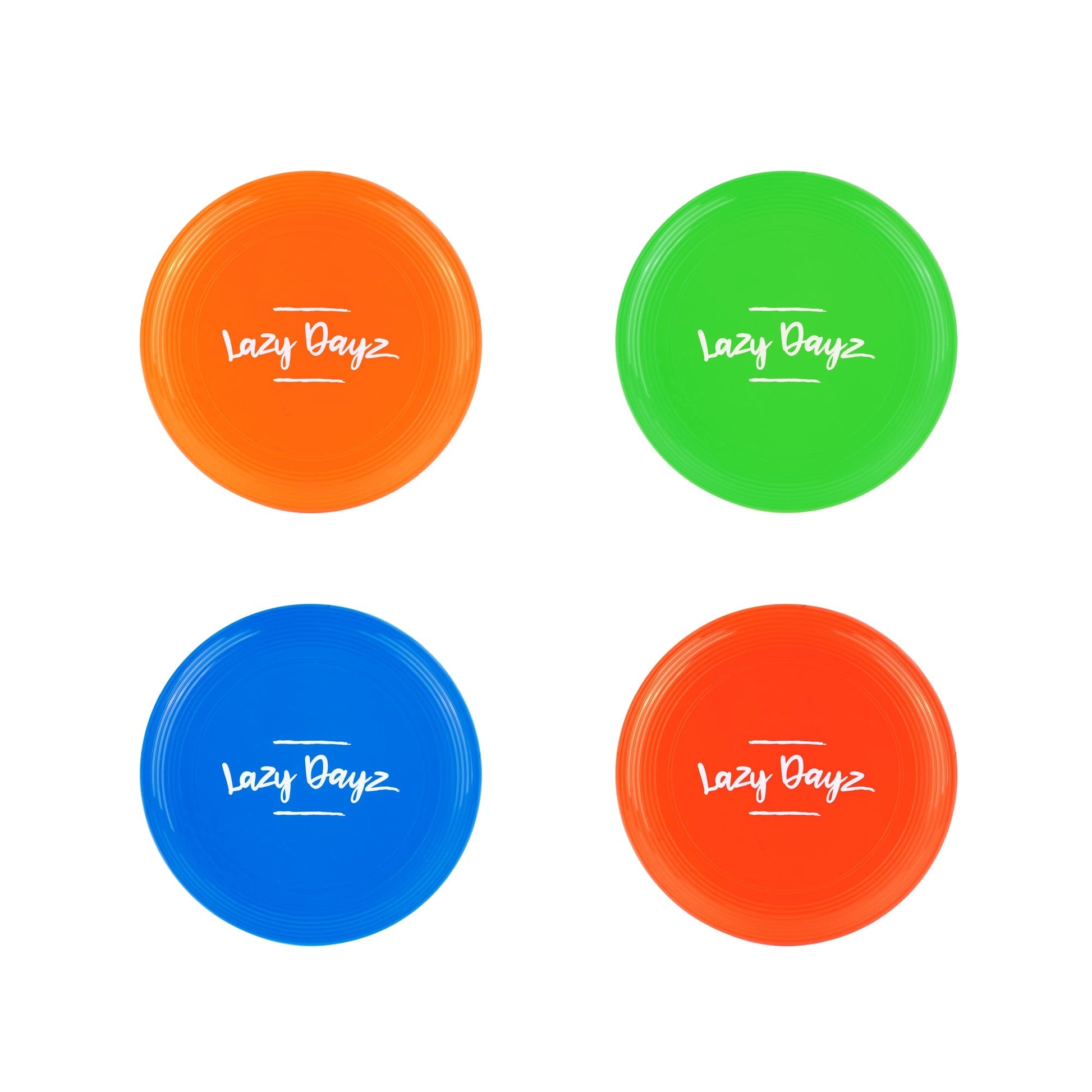 28cm Lazy Dayz Jumbo Neon Beach Frisbee - Orange - OutdoorKids.au